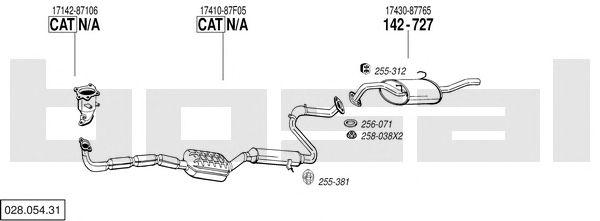 Exhaust System 028.054.31