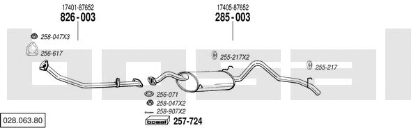 Exhaust System 028.063.80