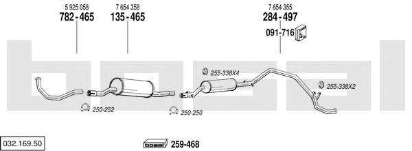 Exhaust System 032.169.50