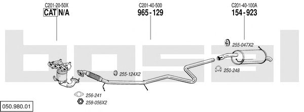 Exhaust System 050.980.01