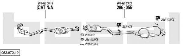 Exhaust System 052.972.19