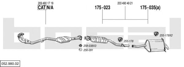 Exhaust System 052.980.02