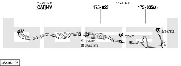 Exhaust System 052.981.06