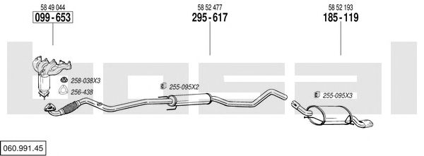 Exhaust System 060.991.45