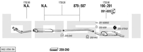Exhaust System 062.058.56