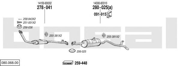 Exhaust System 080.068.00