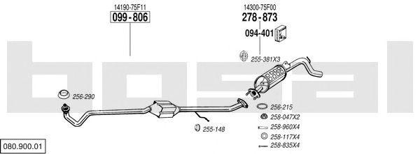 Exhaust System 080.900.01