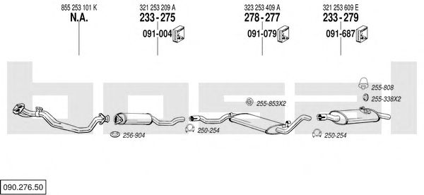 Exhaust System 090.276.50