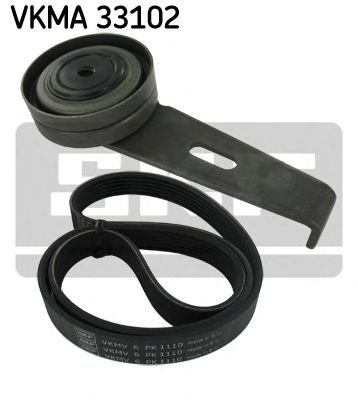 Поликлиновой ременный комплект VKMA 33102