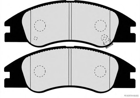 Комплект тормозных колодок, дисковый тормоз J3600326