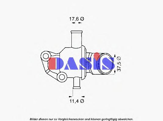 Thermostat, coolant 750892N