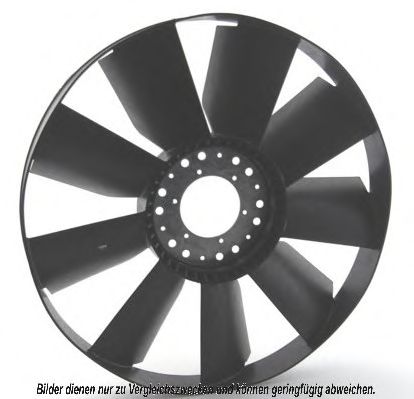 Fan Wheel, engine cooling 268006N