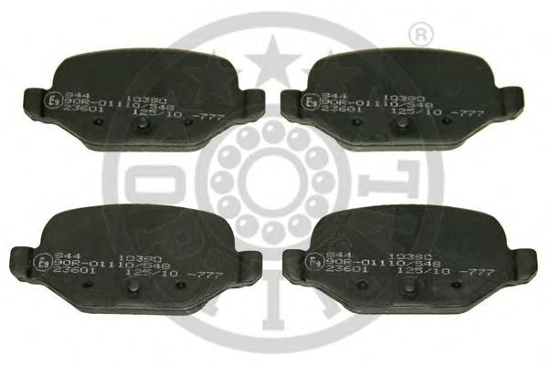 Brake Pad Set, disc brake 10390