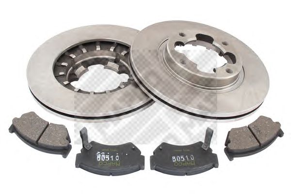 Brake Set, disc brakes 47536