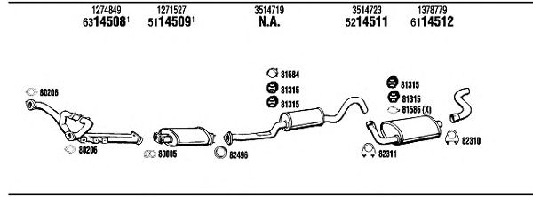 Exhaust System VO94017