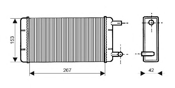 Heat Exchanger, interior heating QHR2047