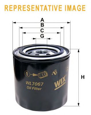 Масляный фильтр WL7171
