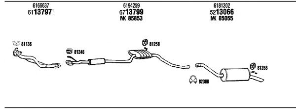 Exhaust System FO31172