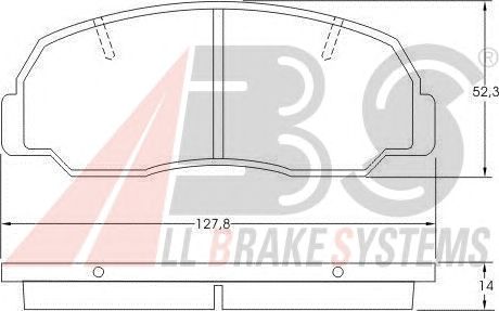 Brake Pad Set, disc brake 36588