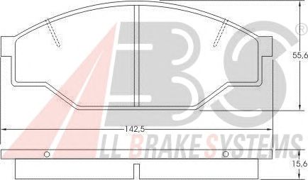 Brake Pad Set, disc brake 36603