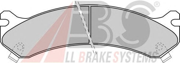 Brake Pad Set, disc brake 38784