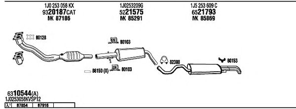 Exhaust System SE50036