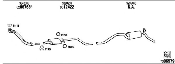 Exhaust System VO20003B