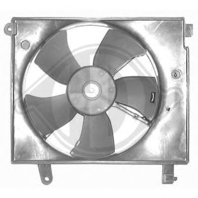 Ventilador, condensador do ar condicionado 6910601