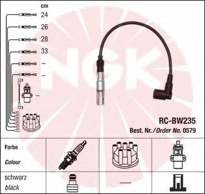 Ignition Cable Kit 0579