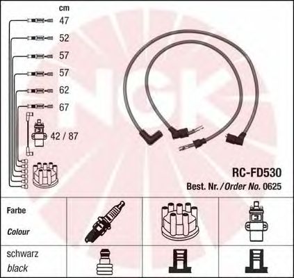 Ignition Cable Kit 0625