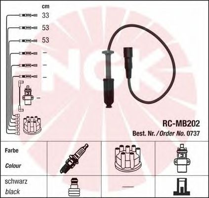Ignition Cable Kit 0737
