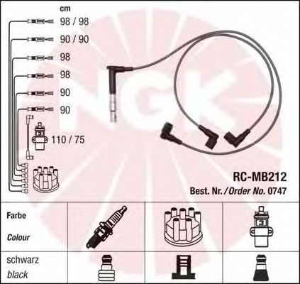 Ignition Cable Kit 0747