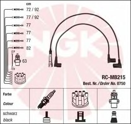 Ignition Cable Kit 0750