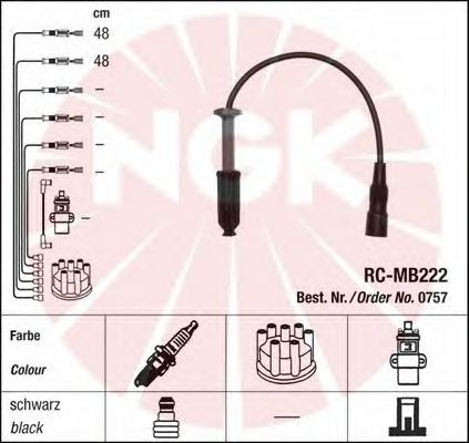 Ignition Cable Kit 0757