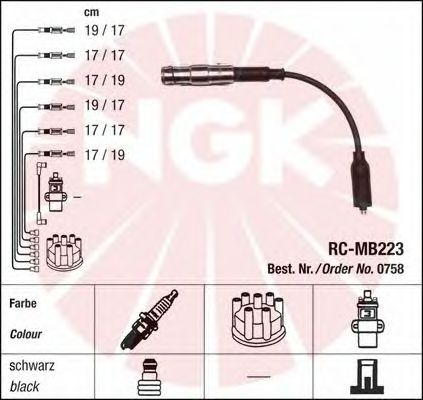 Ignition Cable Kit 0758