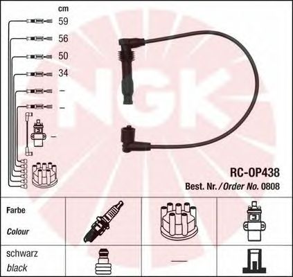 Ignition Cable Kit 0808