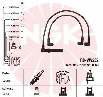 Ignition Cable Kit 0963