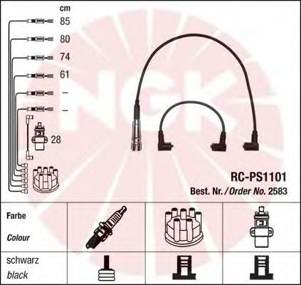 Ignition Cable Kit 2583