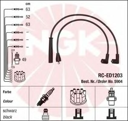 Ignition Cable Kit 5904