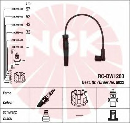 Ignition Cable Kit 6022