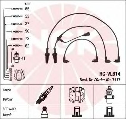 Ignition Cable Kit 7117