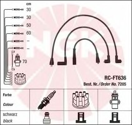 Ignition Cable Kit 7205