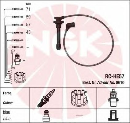 Ignition Cable Kit 8610