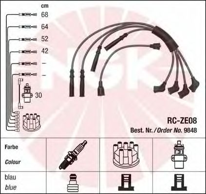 Ignition Cable Kit 9848