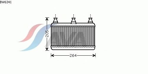 Radiador de calefacción BW6341
