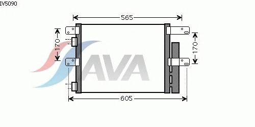 Condenser, air conditioning IV5090