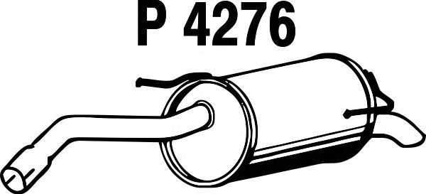 Silenciador posterior P4276