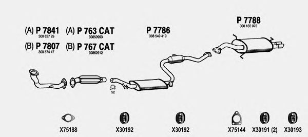Exhaust System VO101