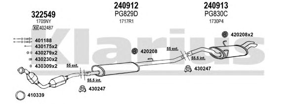 Exhaust System 180773E