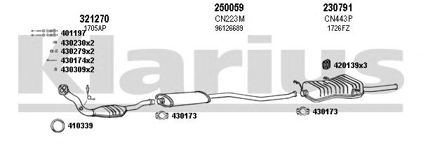 Exhaust System 180496E